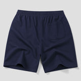 Relax Fit Contrast Collar Polo Shirt & Cotton Drawstring 7" Shorts Set