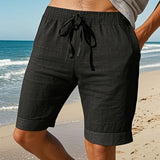 LINEN POCKET SHORTS FOR MEN