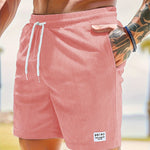 SKINNY DRAWSTRING SHORTS FOR MEN