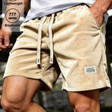 DRAWSTRING CASUAL SHORTS FOR MEN
