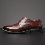 Garrison Genuine Leather Brogue Oxfords