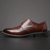Garrison Genuine Leather Brogue Oxfords