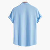 Simon Elegant Stand Collar Shirt
