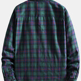 Plaid Shirt with Pockets