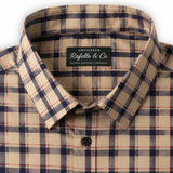 PLAID LONG SLEEVE SHIRT FOR MEN