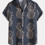 Pineapple Print Shirt
