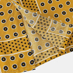Polka Dot Floral Print Button Up Shirt