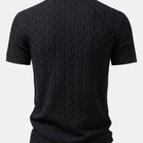 Twisted Jacquard Knit Shirt