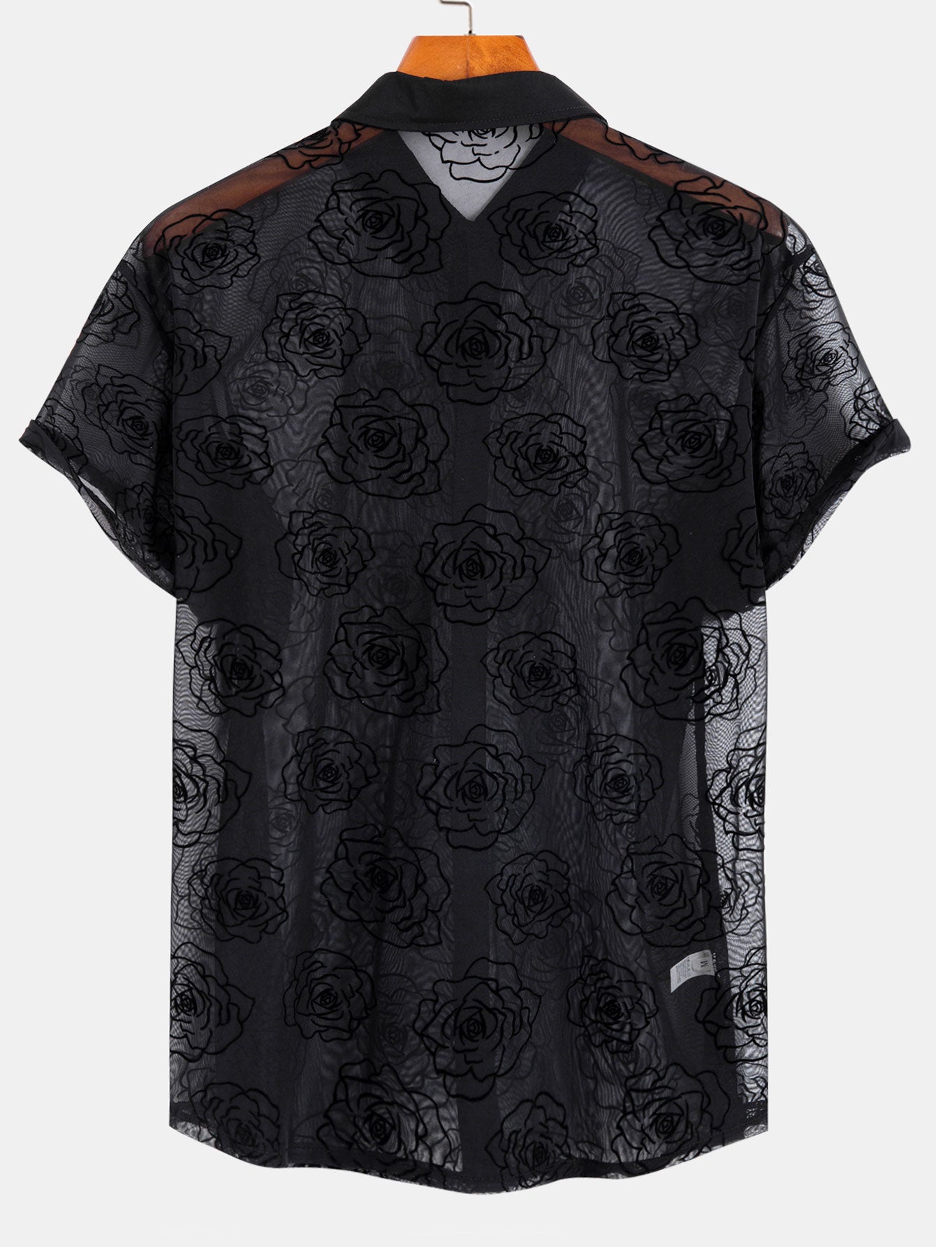 Floral Mesh Shirt