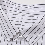 Cotton Striped Button Up Shirt