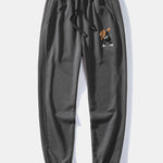 Cool Bear Print Relax Fit Crew Neck Sweatshirt & Jogging Pants Set