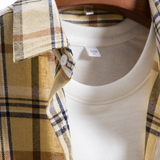 Plaid Patched Pocket Shirt
