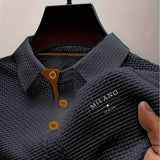 TEXTURED POLO SHIRT FOR MEN