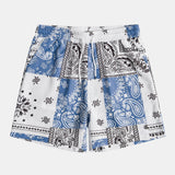 Paisley Print Shirt & Shorts Set