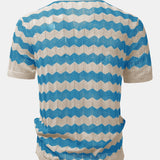 Wave Crochet Shirt