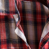 Regular Red Plaid Shirt