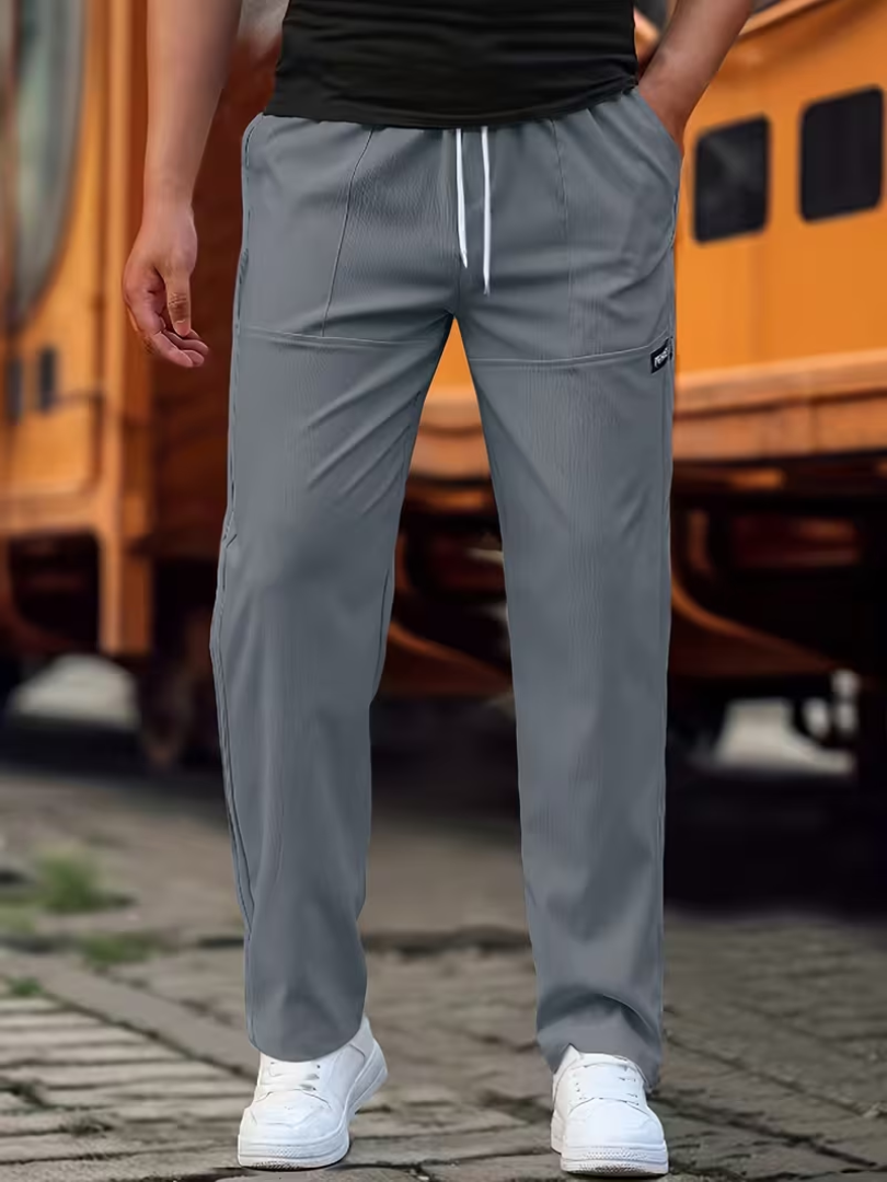 Mitchell | Casual Straight Leg Pants