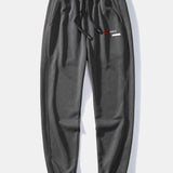 Paris Stripe Print Relax Fit Crew Neck Sweatshirt & Jogging Pants Set