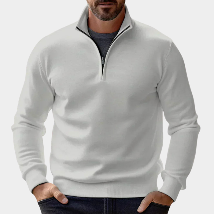 Davis | Cozy Zip Sweater