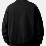 2 in 1 Crew Neck Stretch Corduroy Sweatshirt & Corduroy Pants Set