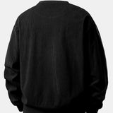 2 in 1 Crew Neck Stretch Corduroy Sweatshirt & Corduroy Pants Set