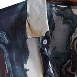 Ink Abstract Print Shirt