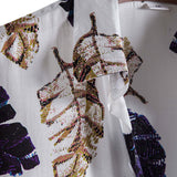 Leaves Print Shirt