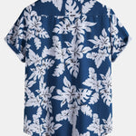 Tropical Floral Print Shirt