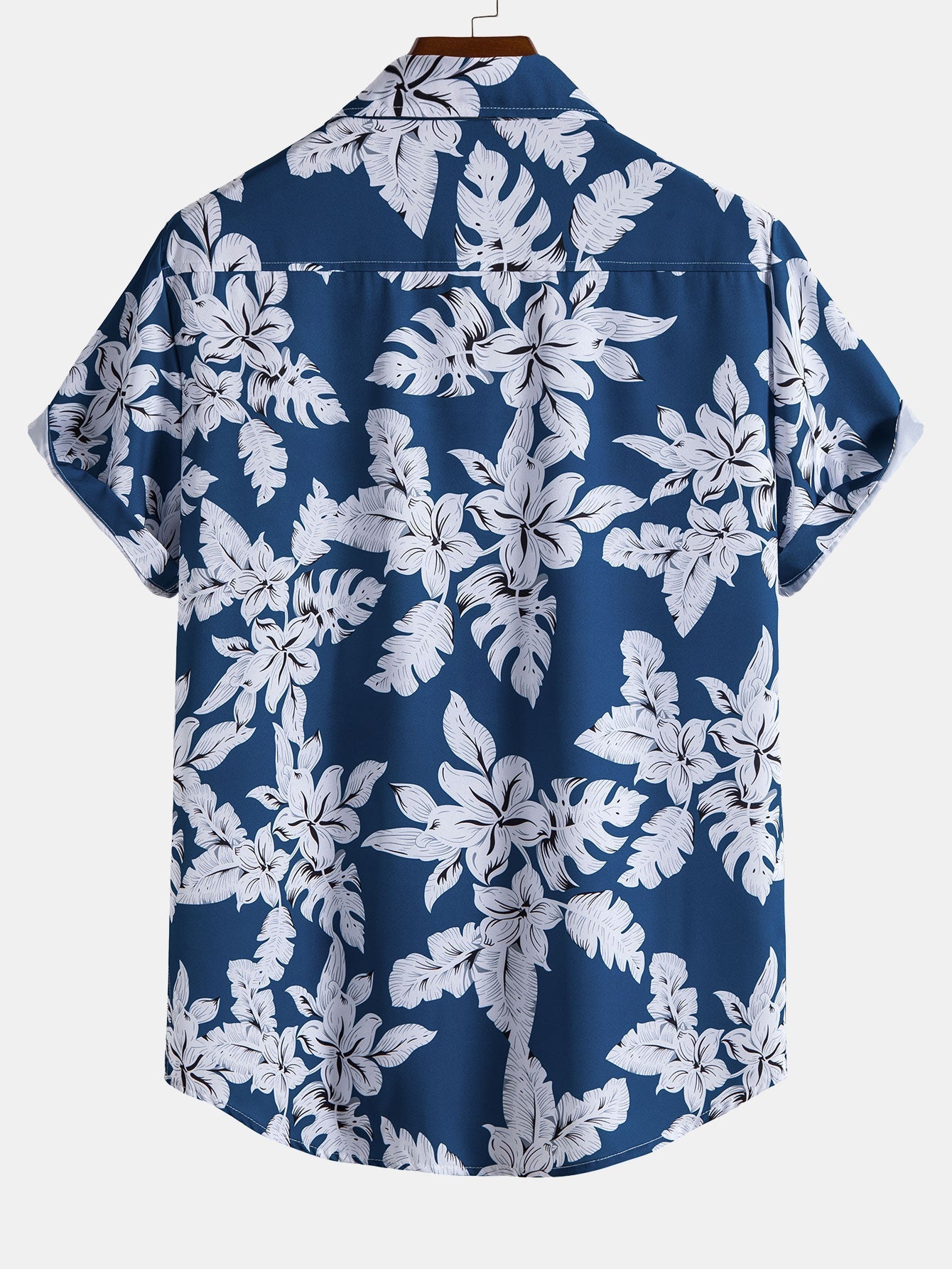 Tropical Floral Print Shirt