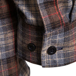 Long Sleeve Retro Plaid Shirt