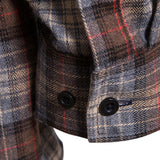 Long Sleeve Retro Plaid Shirt