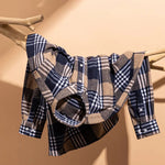 BRUSHED FLANNEL SHIRT FOR MEN