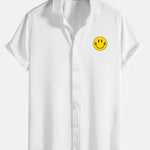 Smile Face Emoij Print Shirts