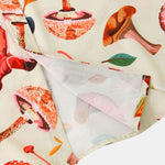 Mushroom Leaves Print Shirt