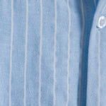 Striped Patchwork Button Up Shirt