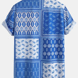 Paisley Border Shirt & Swim Shorts Set