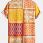 Paisley Border Shirt & Swim Shorts Set
