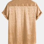 Satin Leopard Shirt