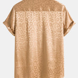 Satin Leopard Shirt
