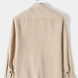 Long Sleeve Corduroy Shirt with Pockets
