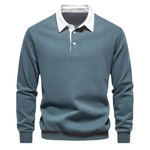 KNIT POLO SWEATER FOR MEN
