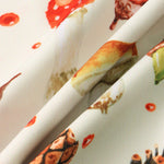 Mushroom Pine Nuts Print Shirt