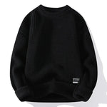 TEXTURED KNIT PULLOVER  FOR MEN