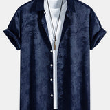 Paisley Print Satin Shirt