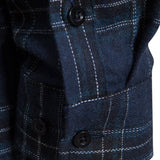 Long Sleeve Plaid Shirt with Pocket