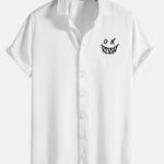 Grimace Print Button Up Shirt