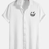 Grimace Print Button Up Shirt