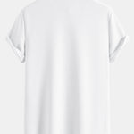 Muscle Fit Textured Stand Collar Shirt