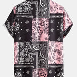 Paisley Print Shirt & Shorts Set