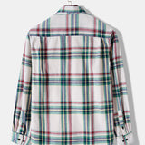 Plaid Button Through Shirt with Pockets
